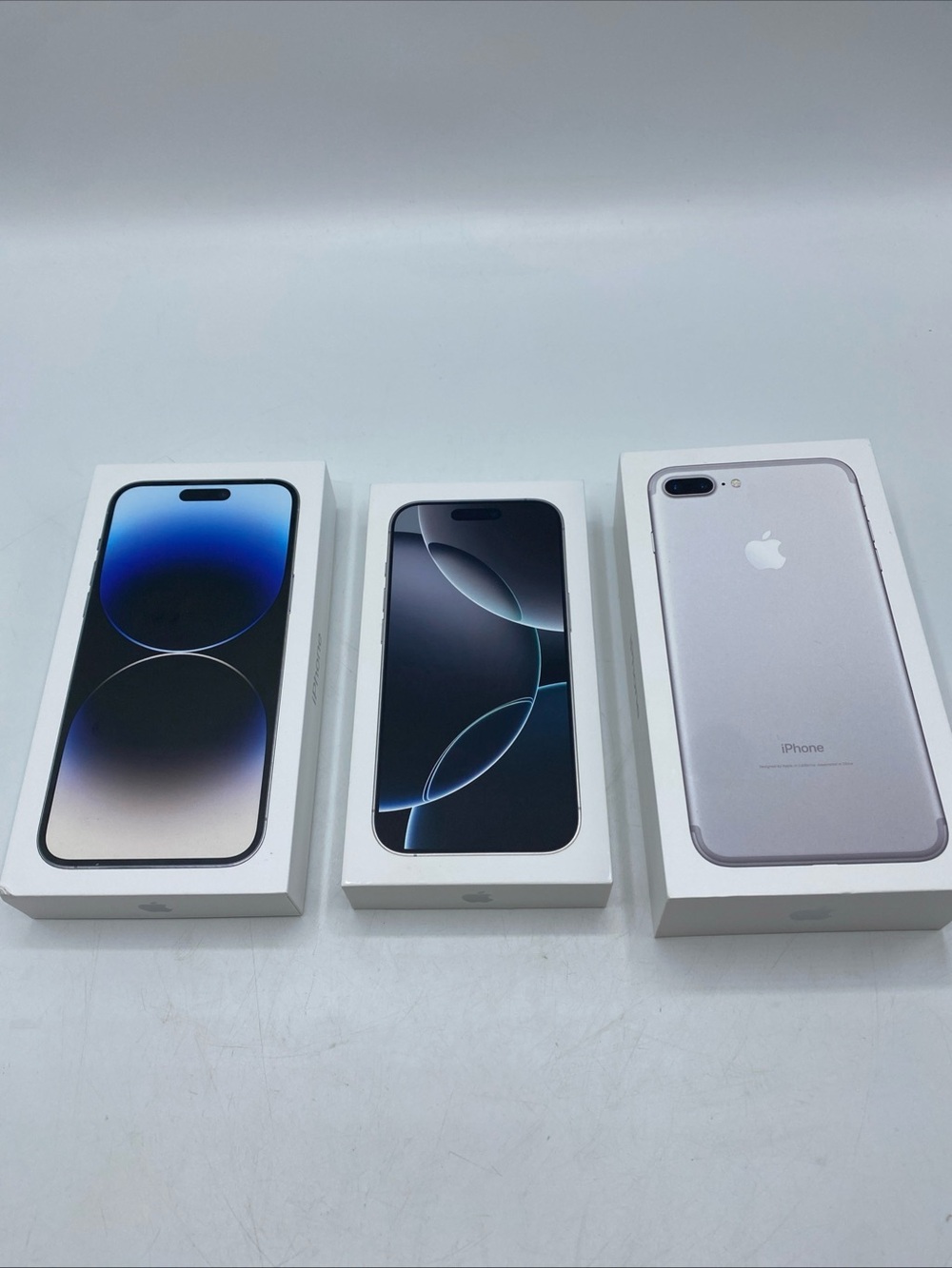 Apple iPhone Empty Box Only 14 Pro Max 16 Pro 7 Plus Boxes Only